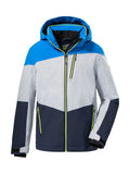 neon blue / dunkelnavy (weiß mel.)
