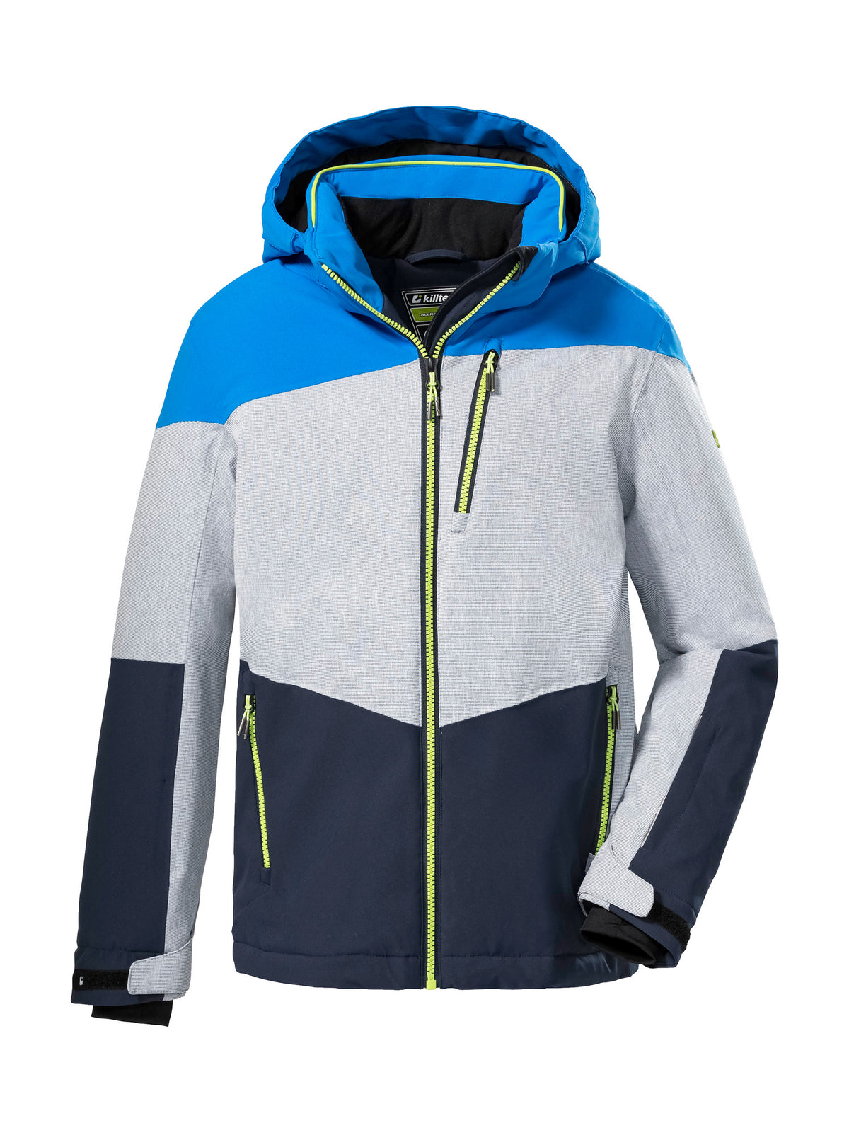 neon blue / dunkelnavy (weiß mel.)