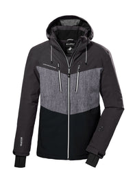 dark anthracite/ grey melange/ real black
