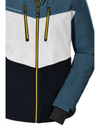 stahlblau
