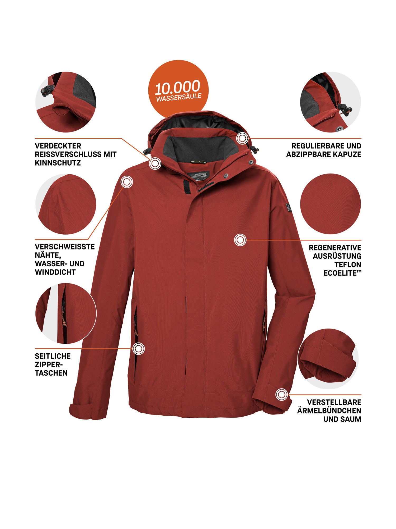 rotes ocker