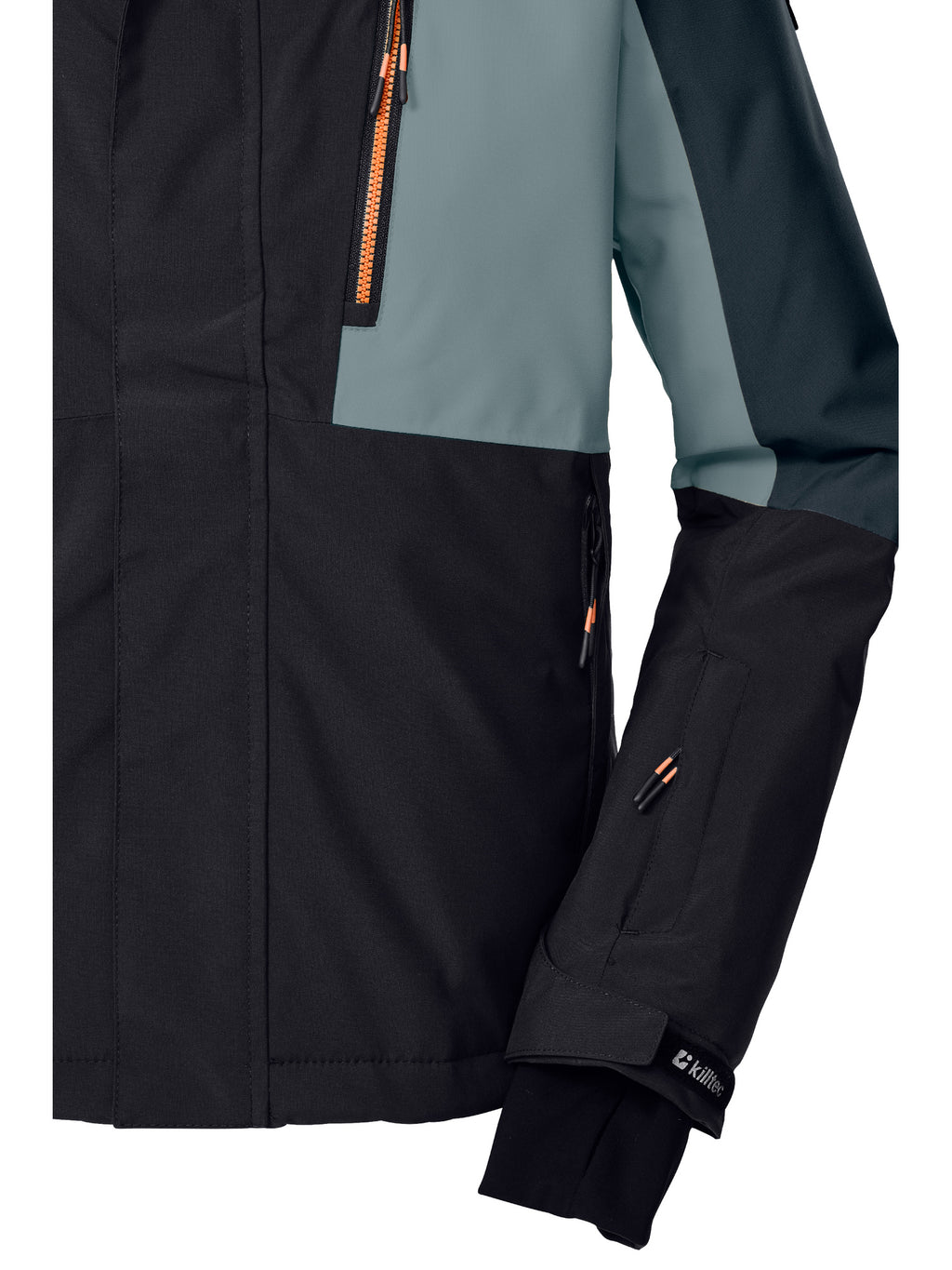 schwarz blau/nachtblau/rauchblau/dunkelorange