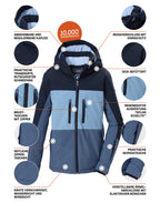 schwarz blau