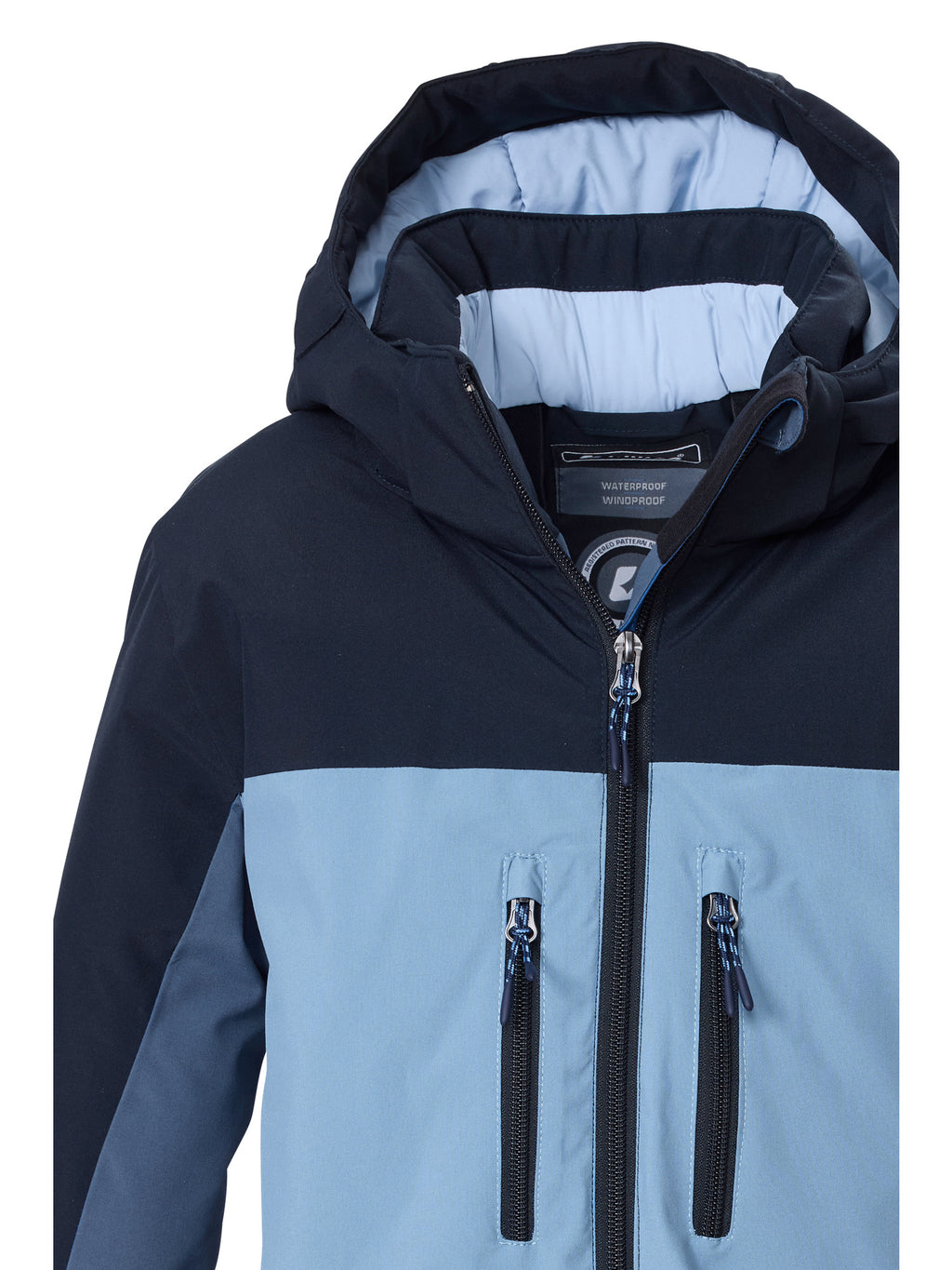 schwarz blau