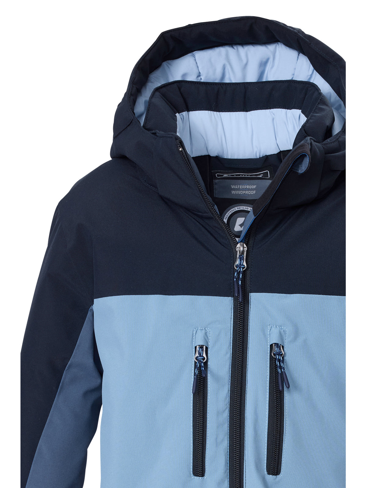 schwarz blau
