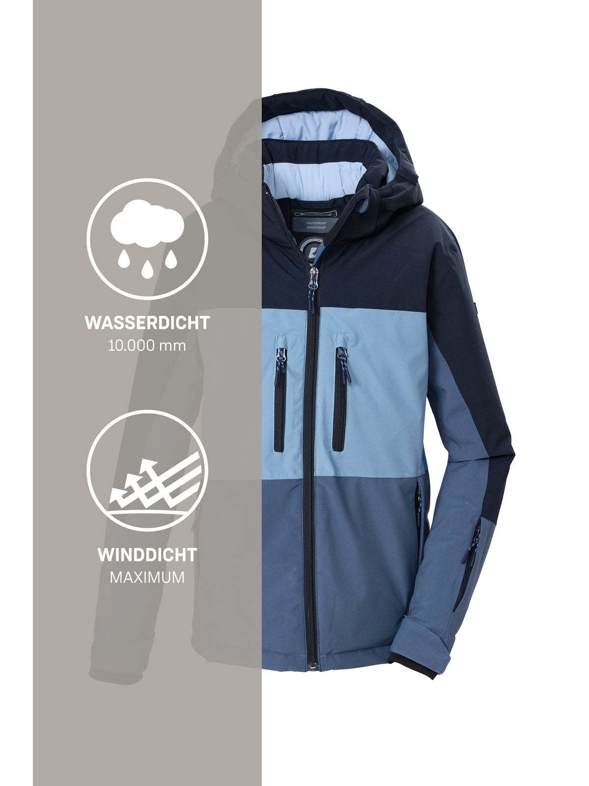schwarz blau